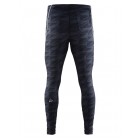 Pánské kalhoty Craft Mind Tights černá vzor